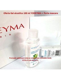 Gel Alcoólico 100 ml YODEYMA + Oferta Porta Mascara