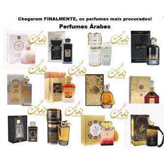 Lote 20 Perfumes árabes masculinos e femeninos 100 ml