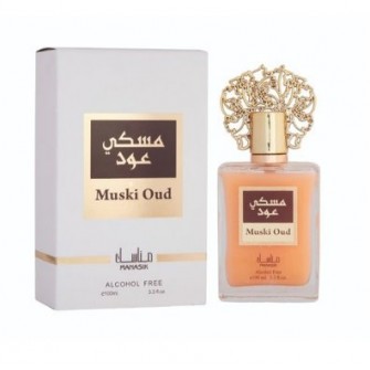 Muski Oud EDP 100 ml sem álcool por Manasik